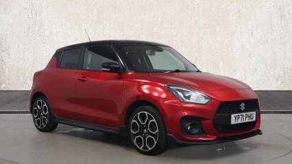 Suzuki Swift 1.4 Boosterjet MHEV Sport Hatchback 5dr Petrol Hybrid Manual Euro 6 (s/s) (129 ps) Hatchback Petrol Hybrid Red