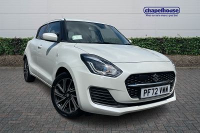 Suzuki Swift 1.2 Dualjet 83 12V Hybrid SZ-L 5dr Hatchback Petrol White at Suzuki UCL Milton Keynes