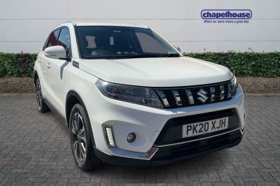 Suzuki Vitara 1.4 Boosterjet 48V Hybrid SZ5 ALLGRIP 5dr SUV Petrol White at Suzuki UCL Milton Keynes