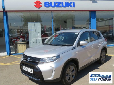 Suzuki Vitara 1.4 Boosterjet Mild Hybrid Motion 5dr Estate Petrol Silver at Suzuki UCL Milton Keynes