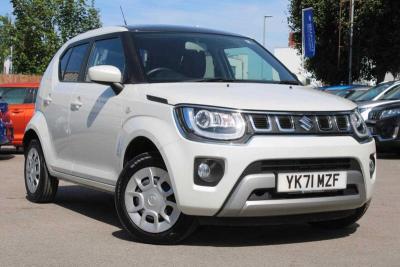 Suzuki Ignis 1.2 Dualjet 12V Hybrid SZ3 5dr Hatchback Hybrid White at Suzuki UCL Milton Keynes