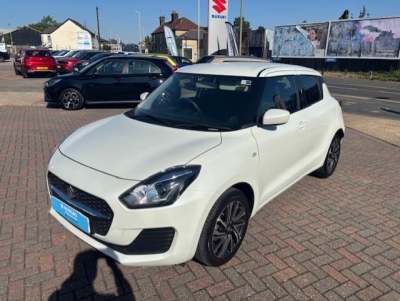 Suzuki Swift 1.2 Dualjet MHEV SZ-L Hatchback 5dr Petrol Hybrid Manual Euro 6 (s/s) (83 ps) Hatchback Petrol Hybrid White at Suzuki UCL Milton Keynes