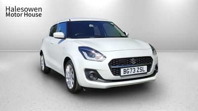 Suzuki Swift 1.2 Dualjet MHEV SZ-T Hatchback 5dr Petrol Hybrid CVT Euro 6 (s/s) (83 ps) Hatchback Hybrid White at Suzuki UCL Milton Keynes
