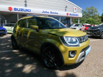 Suzuki Ignis 1.2 Sz5 Dualjet Mhev Cvt Hatchback Hybrid Yellow at Suzuki UCL Milton Keynes