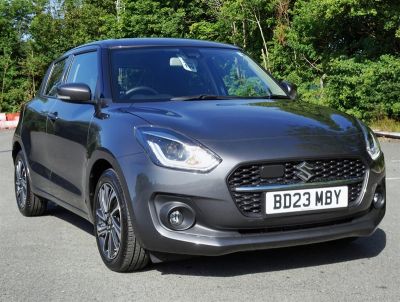 Suzuki Swift 1.2 Dualjet MHEV SZ5 Hatchback 5dr Petrol Hybrid CVT Euro 6 (s/s) (83 ps) Hatchback Hybrid Grey at Suzuki UCL Milton Keynes