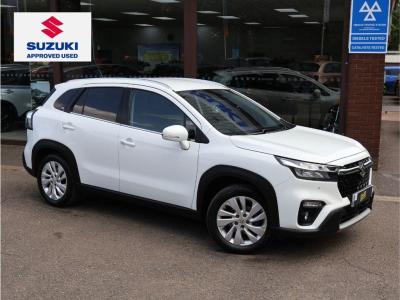 Suzuki S-Cross 1.4 Boosterjet 48V Hybrid Motion 5dr Hatchback Petrol WHITE at Suzuki UCL Milton Keynes