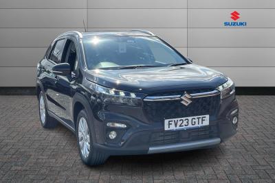 Suzuki S-Cross 1.4 Boosterjet 48V Hybrid Motion 5dr Hatchback Petrol BLACK at Suzuki UCL Milton Keynes