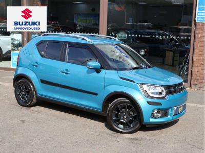 Suzuki Ignis 1.2 Dualjet MHEV SZ5 ALLGRIP Euro 6 (s/s) 5dr Hatchback Hybrid Neon Blue at Suzuki UCL Milton Keynes