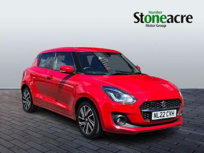 Suzuki Swift 1.2 Dualjet 83 12V Hybrid SZ5 5dr Hatchback Hybrid Red at Suzuki UCL Milton Keynes