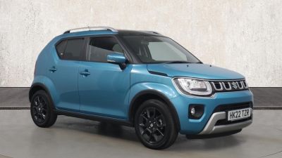 Suzuki Ignis 1.2 Dualjet MHEV SZ5 Hatchback 5dr Petrol Hybrid Manual ALLGRIP Euro 6 (s/s) (83 ps) Hatchback Petrol Hybrid Blue at Suzuki UCL Milton Keynes