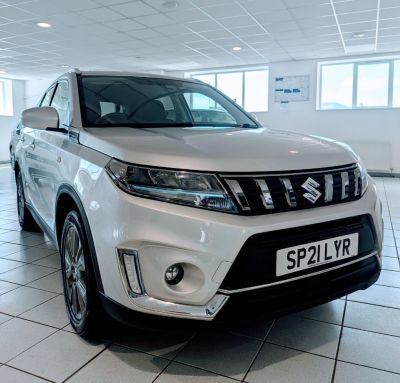 Suzuki Vitara 1.4 Boosterjet 48V Hybrid SZ-T ALLGRIP 5dr Hatchback Petrol Silver at Suzuki UCL Milton Keynes