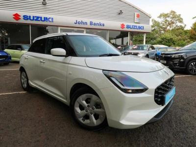 Suzuki Swift 5dr Hat 1.2 Mild Hybrid Motion Hatchback Hybrid White at Suzuki UCL Milton Keynes