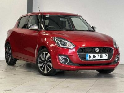 Suzuki Swift 1.0 Sz5 Boosterjet Shvs Hatchback Hybrid Burning Red Metallic at Suzuki UCL Milton Keynes