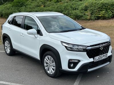 Suzuki S-Cross 1.4 Boosterjet MHEV Motion SUV 5dr Petrol Hybrid Manual Euro 6 (s/s) (129 ps) Sports Utility Vehicle Hybrid White at Suzuki UCL Milton Keynes