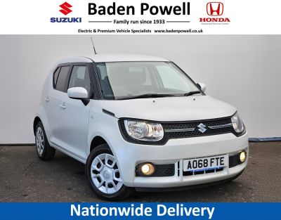 Suzuki Ignis 1.2 Hatchback SZ3 Hatchback Petrol Pure White Pearl at Suzuki UCL Milton Keynes