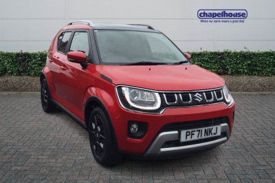 Suzuki Ignis 1.2 Dualjet 12V Hybrid SZ5 5dr SUV Petrol Red at Suzuki UCL Milton Keynes