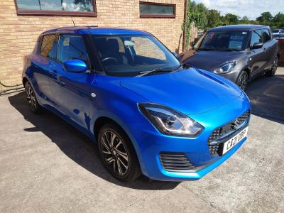 Suzuki Swift 1.2 Dualjet 83 12V Hybrid SZ-L 5dr Hatchback Petrol BLUE at Suzuki UCL Milton Keynes