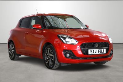 Suzuki Swift 1.2 Dualjet 83 12V Hybrid SZ5 5dr Auto Hatchback Petrol RED at Suzuki UCL Milton Keynes