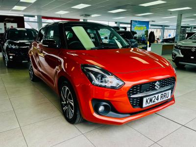Suzuki Swift 1.2 Dualjet 83 12V Hybrid SZ5 5dr Auto Hatchback Petrol ORANGE at Suzuki UCL Milton Keynes
