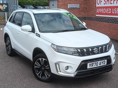 Suzuki Vitara 1.4 Boosterjet 48V Hybrid SZ5 ALLGRIP 5dr Hatchback Petrol WHITE at Suzuki UCL Milton Keynes
