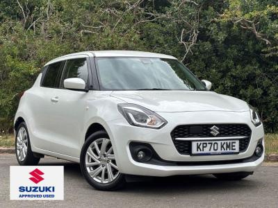 Suzuki Swift 1.2 Dualjet 83 12V Hybrid SZ-T 5dr Auto Hatchback Petrol WHITE at Suzuki UCL Milton Keynes