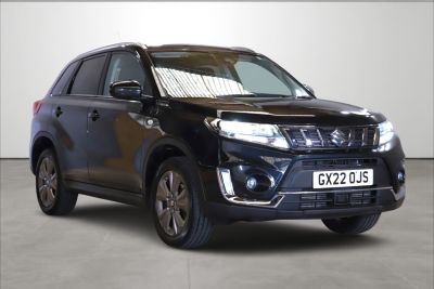 Suzuki Vitara 1.4 Boosterjet 48V Hybrid SZ-T 5dr Light 4x4 utility Petrol BLACK at Suzuki UCL Milton Keynes