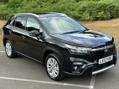 Suzuki S-Cross 1.4 Boosterjet MHEV Motion SUV 5dr Petrol Hybrid Auto Euro 6 (s/s) (129 ps) Sports Utility Vehicle Hybrid Black at Suzuki UCL Milton Keynes