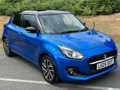 Suzuki Swift 1.2 Dualjet MHEV SZ5 Hatchback 5dr Petrol Hybrid CVT Euro 6 (s/s) (83 ps) Hatchback Hybrid Blue at Suzuki UCL Milton Keynes