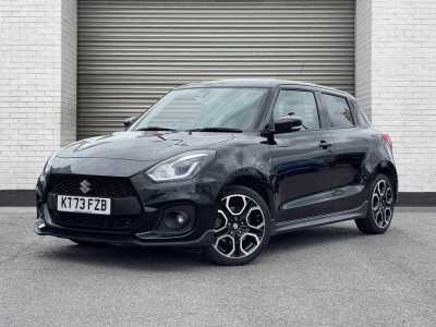 Suzuki Swift 1.4 Boosterjet 48V Hybrid Sport 5dr Hatchback Hybrid Super Black Pearl at Suzuki UCL Milton Keynes