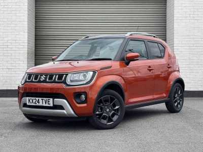 Suzuki Ignis 1.2 Dualjet 12V Hybrid SZ5 5dr CVT Hatchback Hybrid Flame Orange/Black Roof at Suzuki UCL Milton Keynes