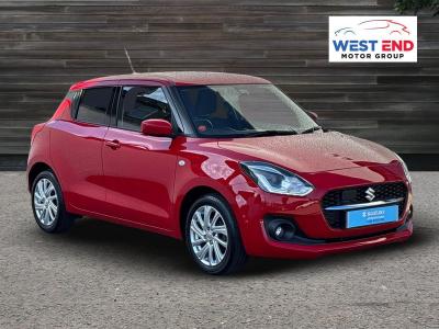 Suzuki Swift 1.2 Dualjet 83 12V Hybrid SZ-T 5dr Auto Hatchback Petrol RED at Suzuki UCL Milton Keynes