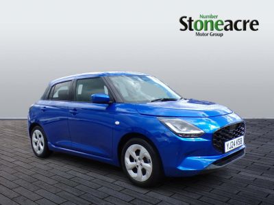 Suzuki Swift 1.2 MHEV Motion CVT Euro 6 (s/s) 5dr Hatchback Hybrid Blue at Suzuki UCL Milton Keynes