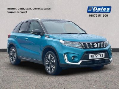 Suzuki Vitara 1.4 Boosterjet 48V Hybrid SZ5 5dr Estate Petrol TURQUOISE at Suzuki UCL Milton Keynes