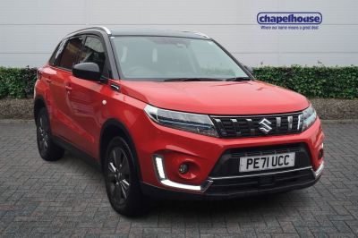 Suzuki Vitara 1.4 Boosterjet 48V Hybrid SZ-T 5dr SUV Petrol Red at Suzuki UCL Milton Keynes