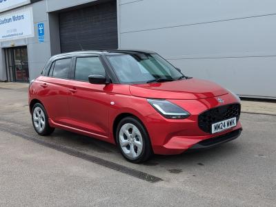 Suzuki Swift 1.2 Mild Hybrid Motion 5dr CVT Hatchback Petrol RED at Suzuki UCL Milton Keynes
