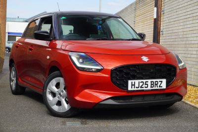 Suzuki Swift 1.2 Mild Hybrid Motion Hatchback Petrol Burning Red Pearl at Suzuki UCL Milton Keynes