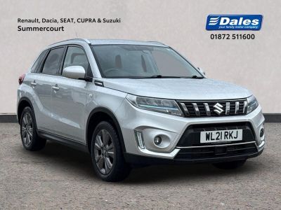 Suzuki Vitara 1.4 Boosterjet 48V Hybrid SZ-T 5dr Auto Estate Petrol SILVER at Suzuki UCL Milton Keynes