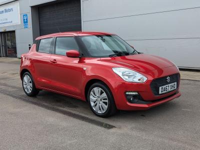 Suzuki Swift 1.0 Boosterjet SZ-T 5dr Hatchback Petrol RED at Suzuki UCL Milton Keynes