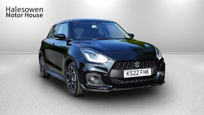 Suzuki Swift 1.4 Boosterjet MHEV Sport Hatchback 5dr Petrol Hybrid Manual Euro 6 (s/s) (129 ps) Hatchback Hybrid Black at Suzuki UCL Milton Keynes
