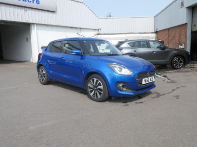 Suzuki Swift 1.0 Boosterjet SHVS SZ5 5dr Hatchback Hybrid Blue at Suzuki UCL Milton Keynes