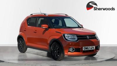 Suzuki Ignis 1.2 Dualjet MHEV SZ5 Hatchback 5dr Petrol Hybrid Manual ALLGRIP Euro 6 (s/s) (90 ps) Hatchback Hybrid Orange at Suzuki UCL Milton Keynes