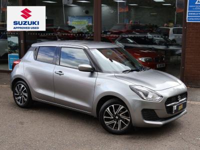 Suzuki Swift 1.2 Dualjet 83 12V Hybrid SZ-L 5dr Hatchback Petrol SILVER at Suzuki UCL Milton Keynes