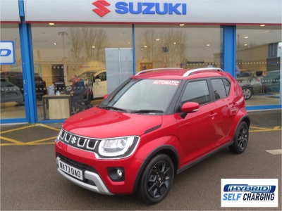 Suzuki Ignis 1.2 Dualjet 12V Hybrid SZ5 5dr CVT Hatchback Petrol Red at Suzuki UCL Milton Keynes