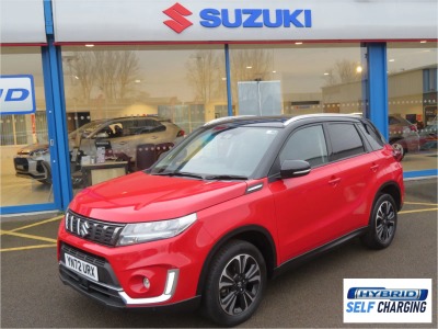 Suzuki Vitara 1.5 Hybrid SZ5 5dr AGS Estate Hybrid Red at Suzuki UCL Milton Keynes