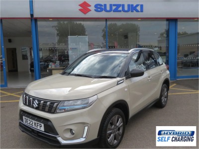 Suzuki Vitara 1.4 Boosterjet 48V Hybrid SZ-T 5dr Auto Estate Petrol Cream at Suzuki UCL Milton Keynes