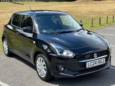 Suzuki Swift 1.2 Dualjet MHEV SZ-T Hatchback 5dr Petrol Hybrid CVT Euro 6 (s/s) (83 ps) Hatchback Hybrid Black at Suzuki UCL Milton Keynes