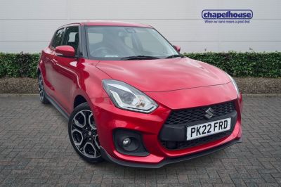 Suzuki Swift 1.4 Boosterjet 48V Hybrid Sport 5dr Hatchback Petrol Red at Suzuki UCL Milton Keynes