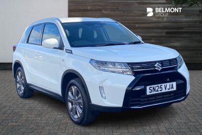 Suzuki Vitara 1.4 Boosterjet Mild Hybrid Motion 5dr Hatchback Petrol White at Suzuki UCL Milton Keynes