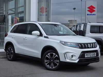 Suzuki Vitara 1.4 Boosterjet 48V Hybrid SZ5 ALLGRIP 5dr Hatchback Petrol White at Suzuki UCL Milton Keynes