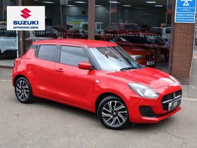 Suzuki Swift 1.2 Dualjet 83 12V Hybrid SZ-L 5dr Hatchback Petrol RED at Suzuki UCL Milton Keynes